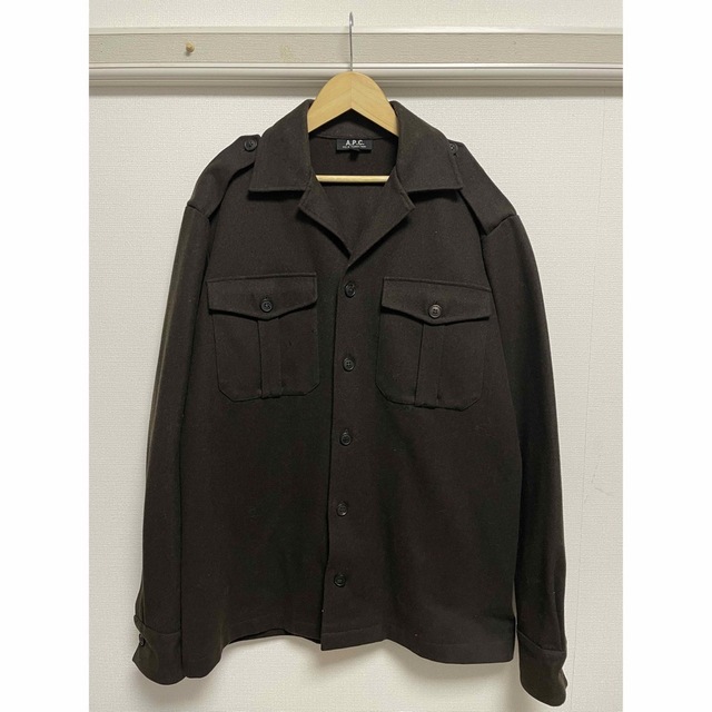 A.P.C(アーペーセー)のAPCウールシャツジャケット メンズのジャケット/アウター(テーラードジャケット)の商品写真