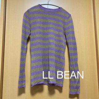 エルエルビーン(L.L.Bean)の新品未使用　エルエルビーン　ボーダーカットソー(カットソー(長袖/七分))