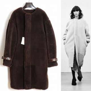 ハイク(HYKE)のHYKE 18AW SHEARLING COAT 1 ムートンコート 未使用(毛皮/ファーコート)