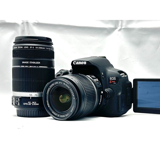 Canon EOS kiss X6i Wズームレンズキット♪安心フルセット♪ | livro