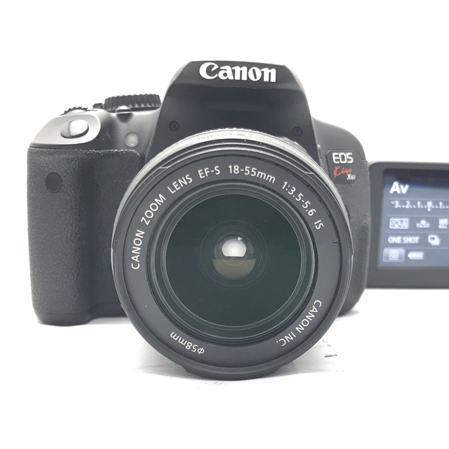 Canon EOS kiss X6i Wズームレンズキット♪安心フルセット♪ | des