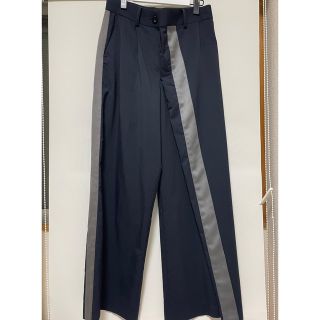 sacai サカイ 23SS Suiting Pants ベルテッドラインパンツ ベージュ 0