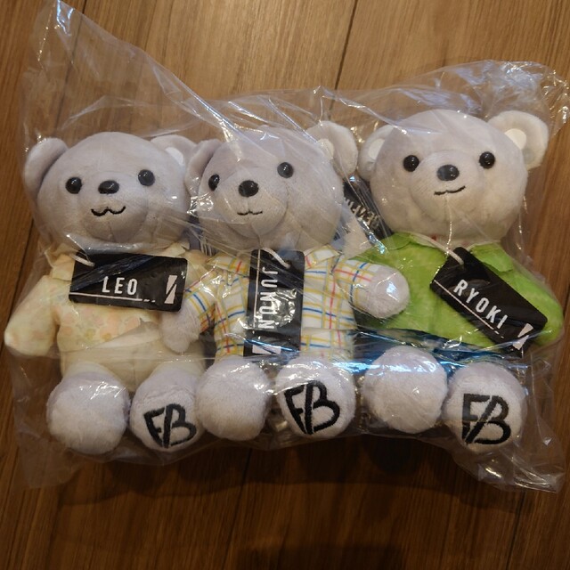 BE:FIRST(ビーファースト)のBE:FIRST ビーファースト ぬいぐるみ ジュノン リョウキ レオ JRL エンタメ/ホビーのタレントグッズ(アイドルグッズ)の商品写真