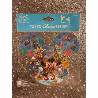 ディズニー(Disney)のTOKYOディズニーリゾート30周年ステッカー(キャラクターグッズ)