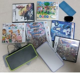 ニンテンドウ(任天堂)の2DS LL  ゲームソフトセット(家庭用ゲームソフト)