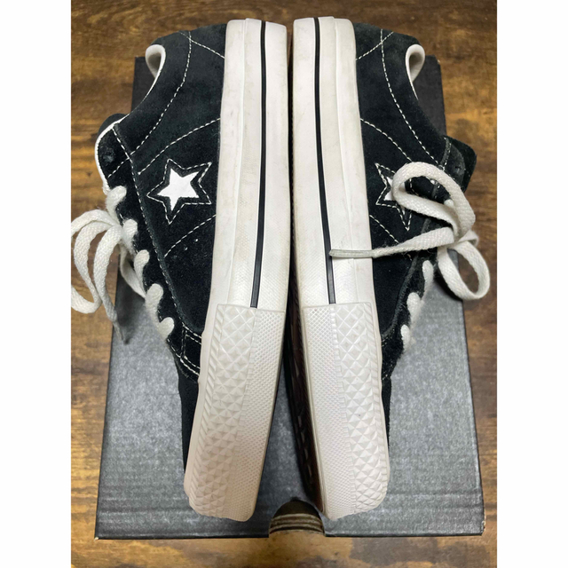 CONVERSE(コンバース)の日本未発売 CONS ONE STAR 黒×白  レディースの靴/シューズ(スニーカー)の商品写真