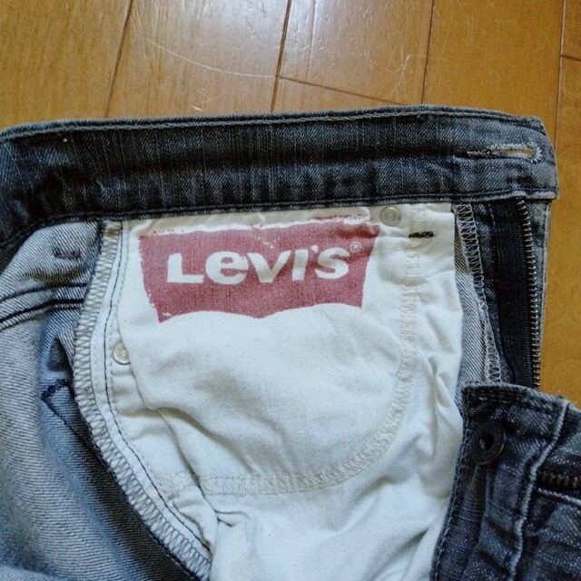 3906LEVI'S　511 ブラックジーンズ　W32 6