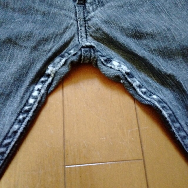 3906LEVI'S　511 ブラックジーンズ　W32 2