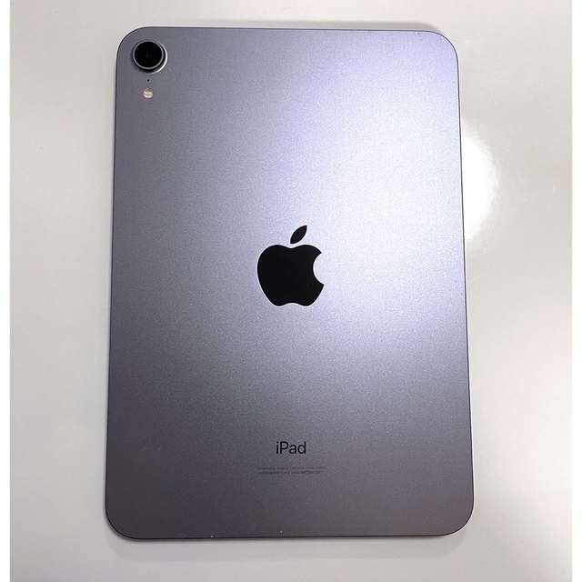 iPad(アイパッド)の極美品★iPad mini 6 64GB パープル wifiモデル スマホ/家電/カメラのPC/タブレット(タブレット)の商品写真