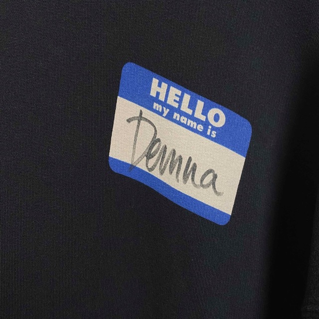 Balenciaga(バレンシアガ)の美品balenciaga Hello my name is demnaパーカー メンズのトップス(パーカー)の商品写真