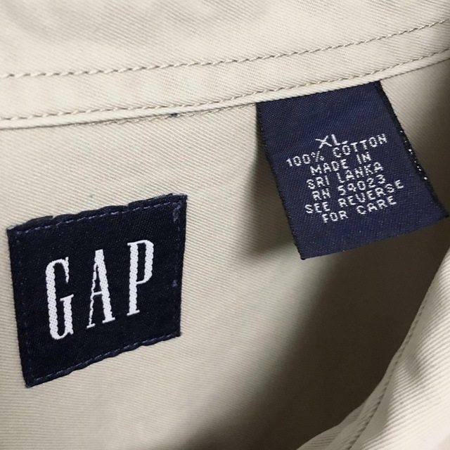 GAP(ギャップ)のOLD GAP 90s オールド ギャップ チノ シャツ ボタンダウン コットン メンズのトップス(シャツ)の商品写真