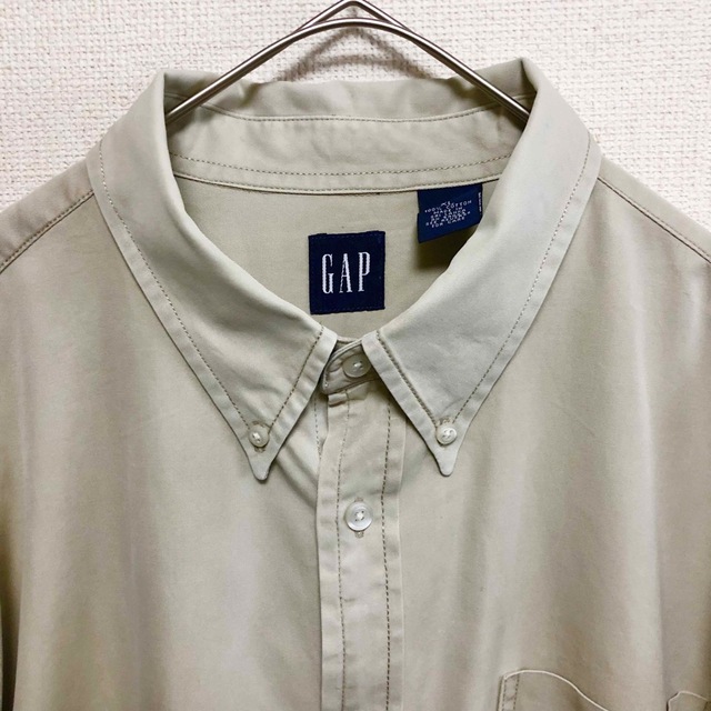 GAP(ギャップ)のOLD GAP 90s オールド ギャップ チノ シャツ ボタンダウン コットン メンズのトップス(シャツ)の商品写真