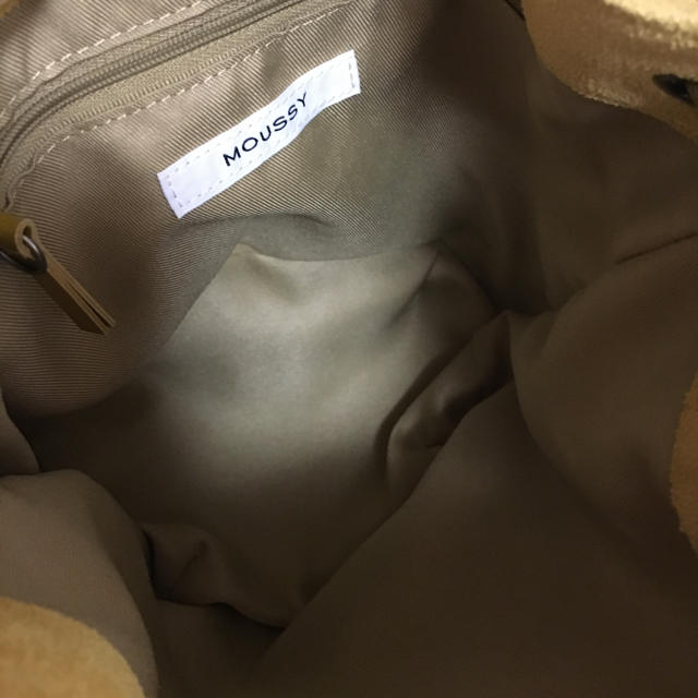 moussy(マウジー)のmoussy スウェード巾着 レディースのバッグ(ショルダーバッグ)の商品写真