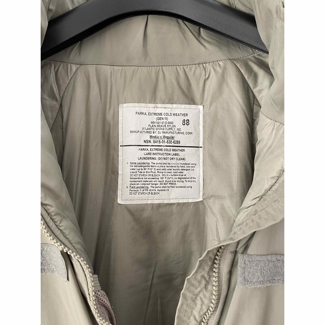 ECWCS GEN3 プライマロフト メンズのジャケット/アウター(ミリタリージャケット)の商品写真