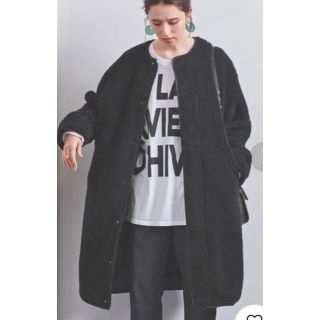 ユナイテッドアローズ(UNITED ARROWS)のクリーニング済✩UNITED ARROWS  ユナイテッドアローズ ボアコート(ロングコート)