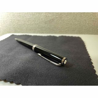 モンブラン(MONTBLANC)の【極美品】　モンブラン　ボールペン　ブラック　シルバー(ペン/マーカー)