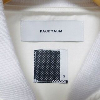 【新品】FACETASM　ワッペン　ブルゾン　薄手　ホワイト　3