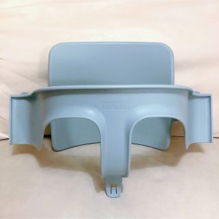 ストッケ(Stokke)の美品☆ ストッケ☆トリップトラップ☆ベビーセット☆アクアブルー(その他)