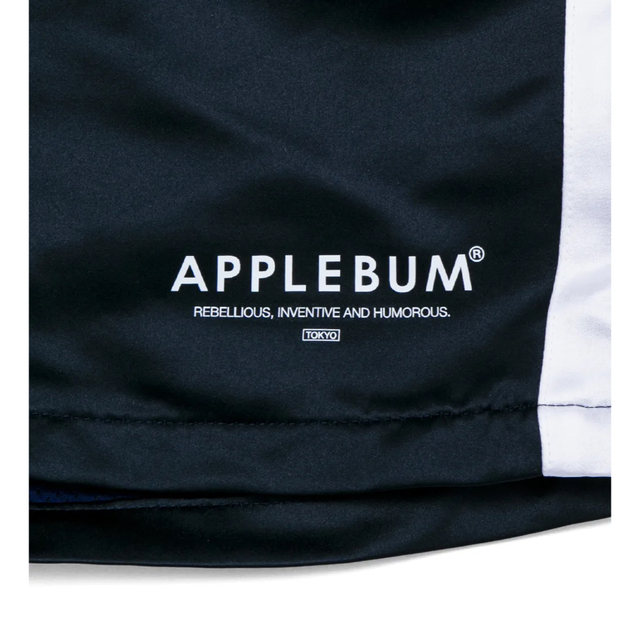 APPLEBUM(アップルバム)のAPPLEBUM Satin Track Shorts メンズのパンツ(ショートパンツ)の商品写真