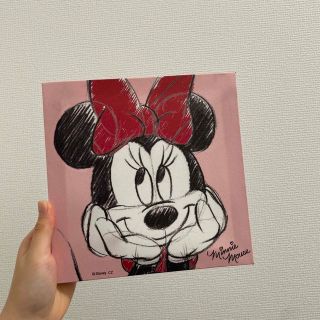 ディズニー(Disney)の壁掛け　アート　ディズニー　ミニー　ウォールポスター(絵画/タペストリー)