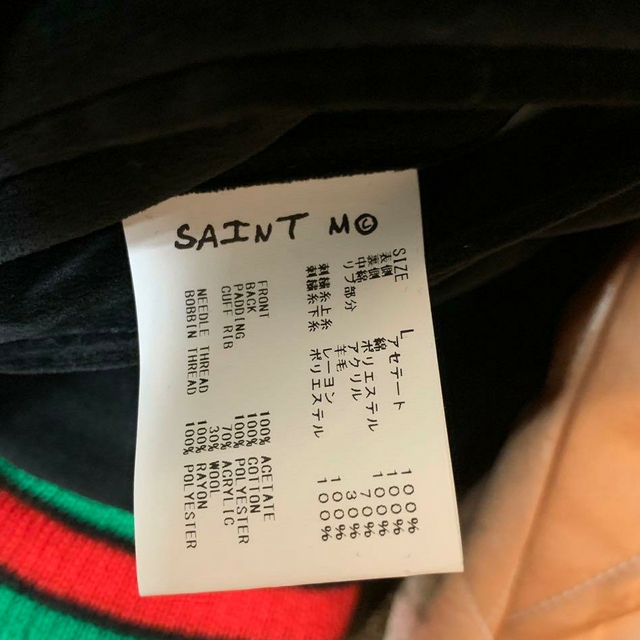 セントマイケル RVRSBL SUKAJYAN BLACK/GREEN L バーゲン 52.0%OFF