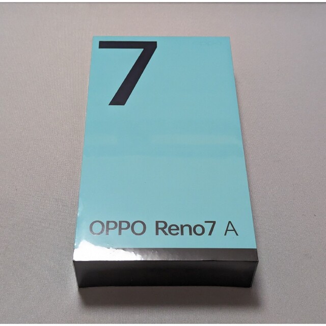スマートフォン/携帯電話OPPO RENO7 A 新品 未開封 ドリームブルー