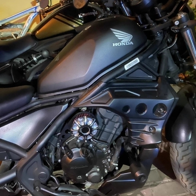 レブル 250 ダミー エアクリーナー インテーク フィルター 花型 レブル 250 ダミー エアクリーナー インテーク フィルター 花型
