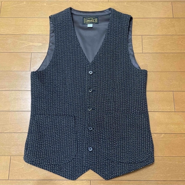 【美品】【希少】オルゲイユ Beach Cloth Gilet OR-4112