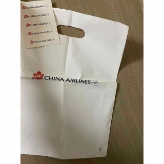 チャイナエアライン　中華航空　グッズ　非売品　ノベルティ　グッズ　ショッパー　袋(ノベルティグッズ)