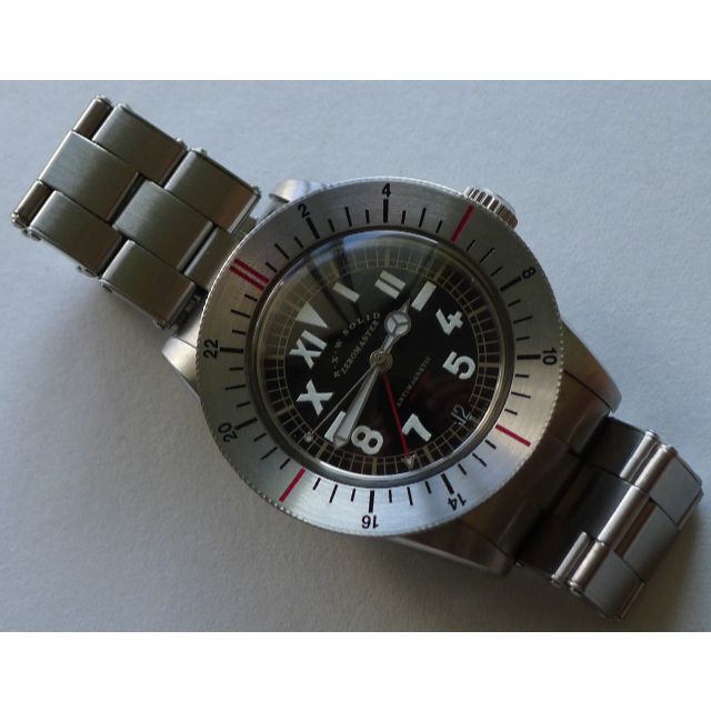 R.X.Wソリッド・ゼロマスターＧＭＴ機能付箱・説明書等付属 メンズの時計(腕時計(アナログ))の商品写真