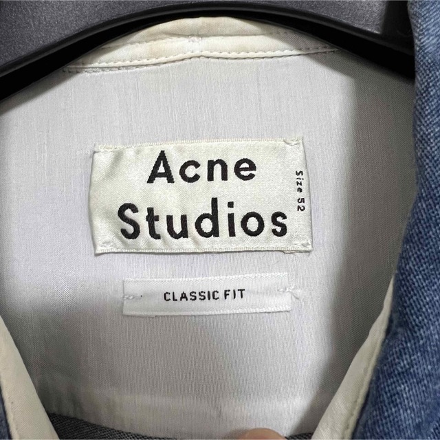 Acne Studios(アクネストゥディオズ)のAcne Studios  デニムシャツ メンズのジャケット/アウター(Gジャン/デニムジャケット)の商品写真