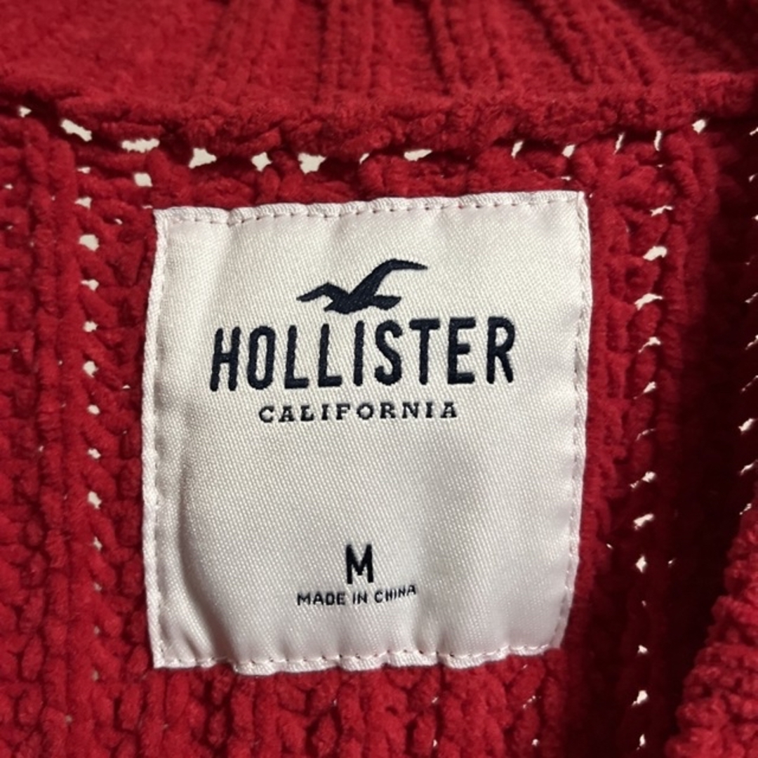 Hollister(ホリスター)の値下げ！ホリスター　長袖ニットカーディガン レディースのトップス(カーディガン)の商品写真