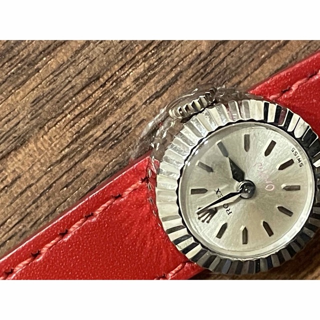 値下げ　極美品　ロレックス　ROLEX カメレオン　18k WG  OH済み