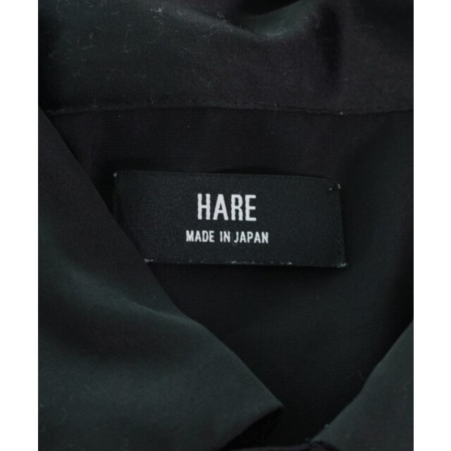 HARE(ハレ)のHARE ハレ カジュアルシャツ F 黒 【古着】【中古】 メンズのトップス(シャツ)の商品写真