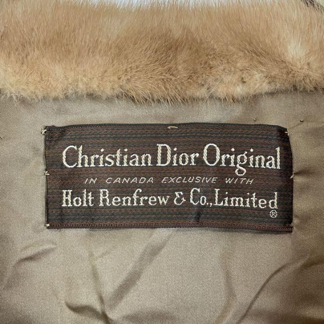 店内限界値引き中&セルフラッピング無料 DIOR リアルファー ストール