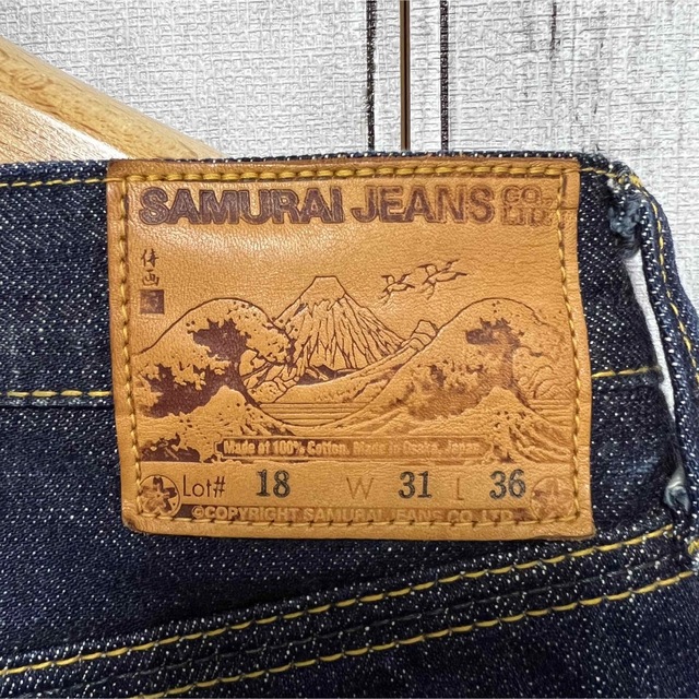 超美品！SAMURAI JEANS 倭魂セルビッチデニムジーンズ！日本製！