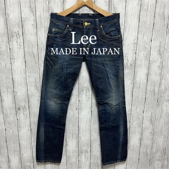 LeeLee 金タグ、金ボタン！デニム！日本製！