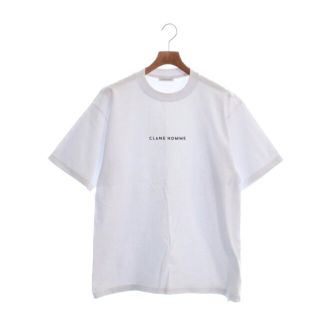 クラネオム(CLANE HOMME)のCLANE HOMME クラネオム Tシャツ・カットソー 1(S位) 白 【古着】【中古】(Tシャツ/カットソー(半袖/袖なし))