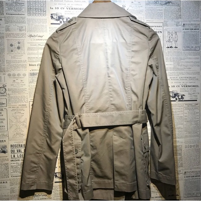 MICHEL KLEIN(ミッシェルクラン)のMK KLEIN ミシェルクラン トレンチコート size 38 レディースのジャケット/アウター(トレンチコート)の商品写真