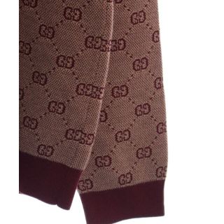 日本一掃 GUCCI グッチ ニット・セーター L エンジxベージュ(総柄