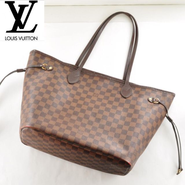 美品】 LOUIS VUITTON SF4126 トートバッグ ネヴァーフルMM ダミエ