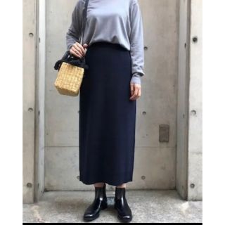森の雑貨屋さん エンフォルド ランダムスリットスカート ダーク
