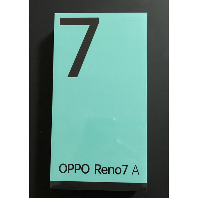 SIMフリー新品未開封　OPPO Reno7 A スターリーブラック