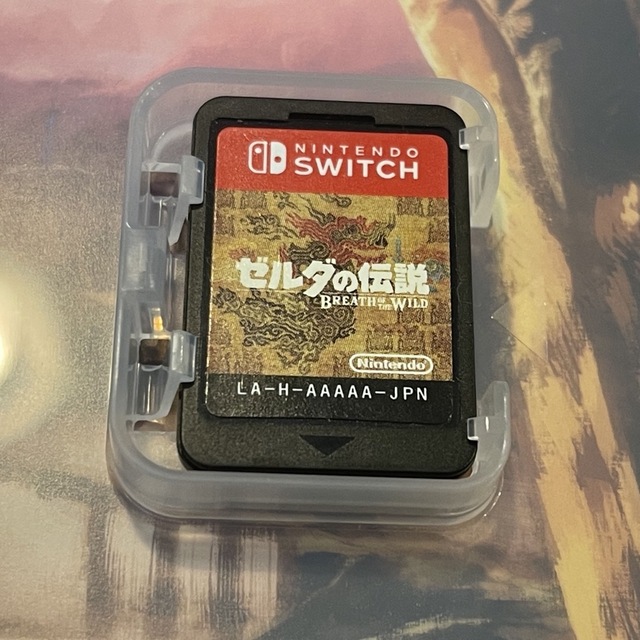 Nintendo Switch(ニンテンドースイッチ)のゼルダの伝説 ブレスオブザワイルド エンタメ/ホビーのゲームソフト/ゲーム機本体(家庭用ゲームソフト)の商品写真