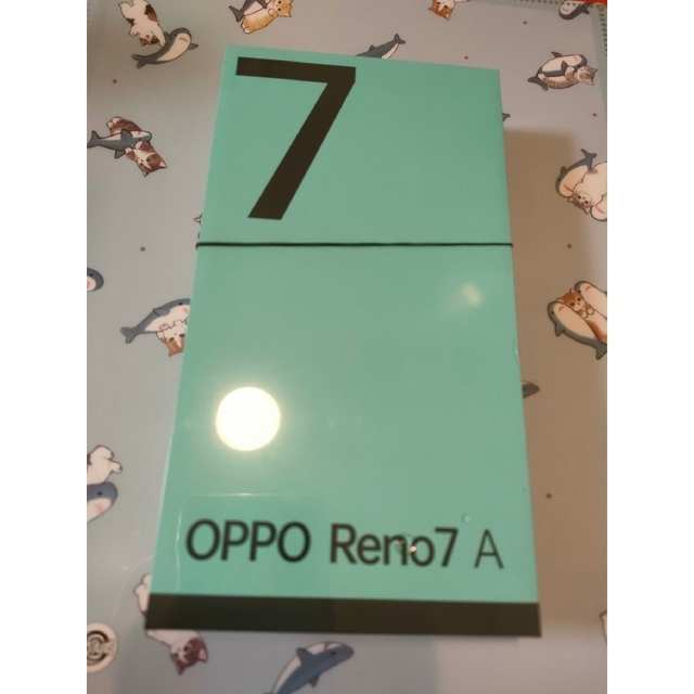 OPPO Reno7A　新品未開封　シュリンクつき　ドリームブルー