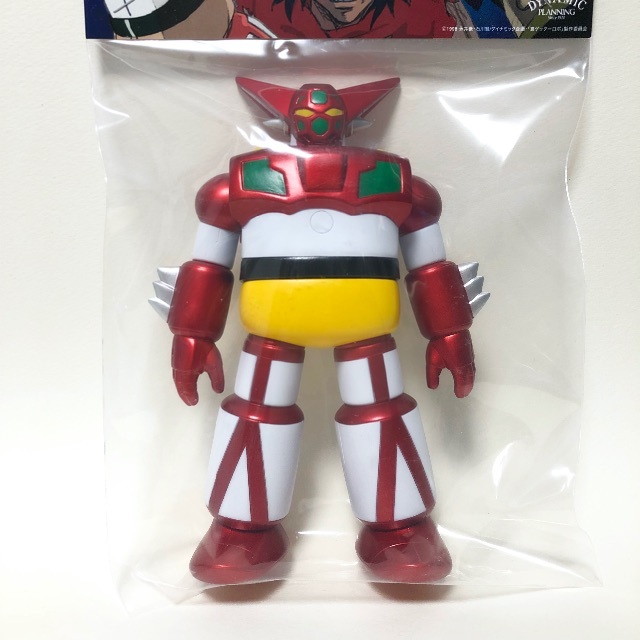 新品 MAXTOYのソフビ　真ゲッターロボ版 ゲッター1 メタリックカラー エンタメ/ホビーのフィギュア(アニメ/ゲーム)の商品写真