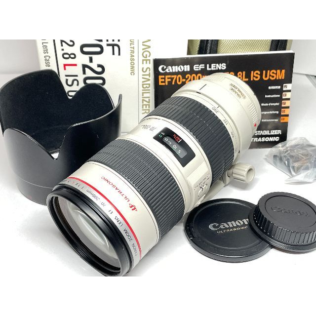 国産品 70-200mm EF キヤノン - Canon F2.8 USM IS L レンズ(ズーム