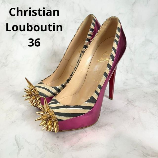 当社の Christian Louboutin - 23cm クリスチャンルブタン スパイク