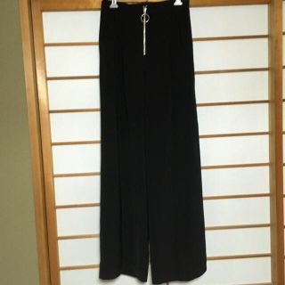 エモダ(EMODA)のEMODA RING ZIP WIDE PANTS(カジュアルパンツ)