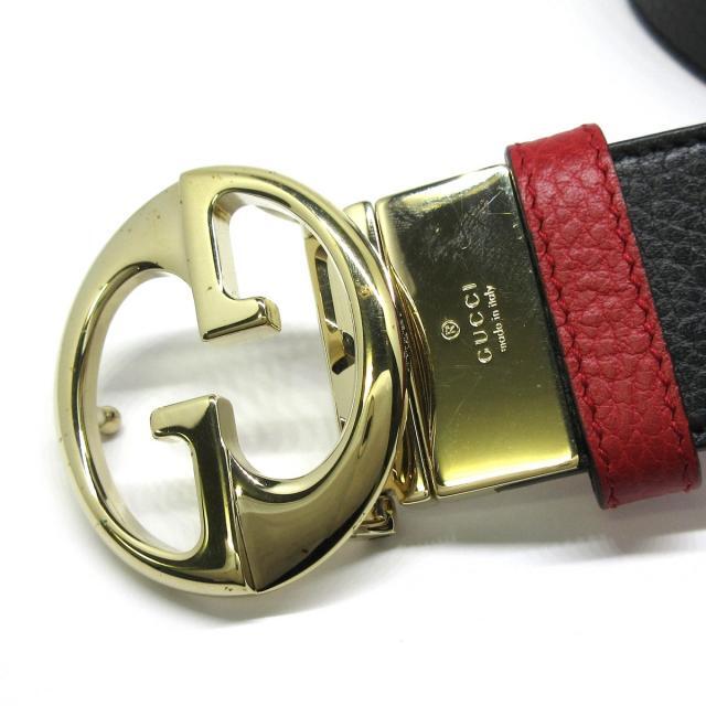 Gucci(グッチ)のグッチ ベルト 75･30美品  ダブルG 480199 レディースのファッション小物(ベルト)の商品写真